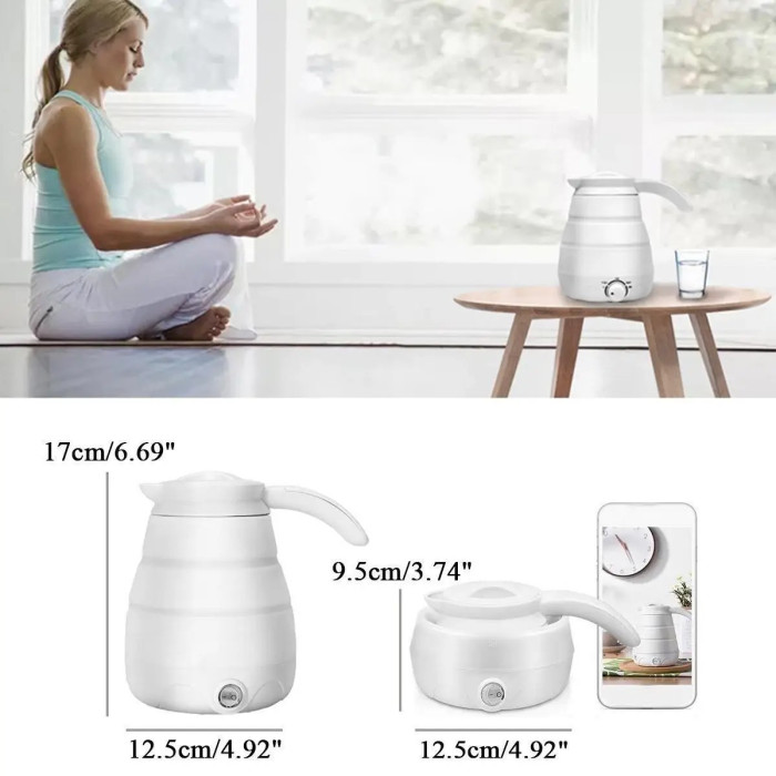 Складаний чайник Elecreic Kettle ART-W-013 (24 шт./ясть)