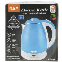 Електричний чайник RAF R 7826 2 л/2000 W, Blue (16)