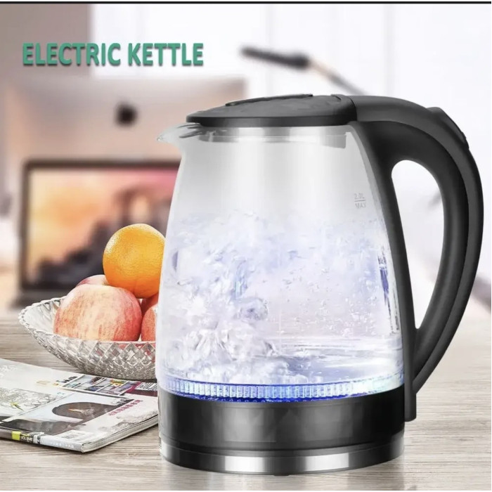 Електричний чайник RAF R.7865 2L 2000 Вт скляний (12)