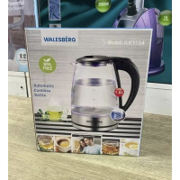 Чайник скляний електричний Walesberg KK 1134 (12 шт./яск.)