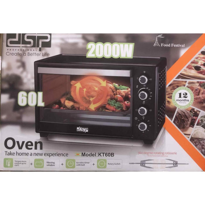 Електродуховка DSP KT 60 B 60L 2000W (1)