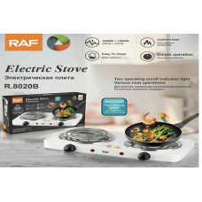 Електроплита двоконфоркова спіральна RAF 8020B (12 шт./яск.)