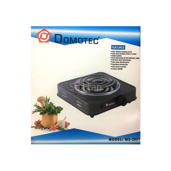 Електроплита спіральна DOMATOC MS-5801/3026 (12 шт./ясть)