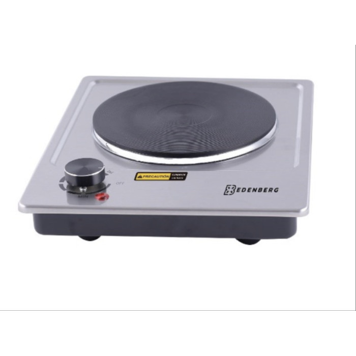 Електро Плита-1 Дискова 1500 Вт. Неіржавкої сталі EDENBERG EB-62183 (6 шт./ясть)