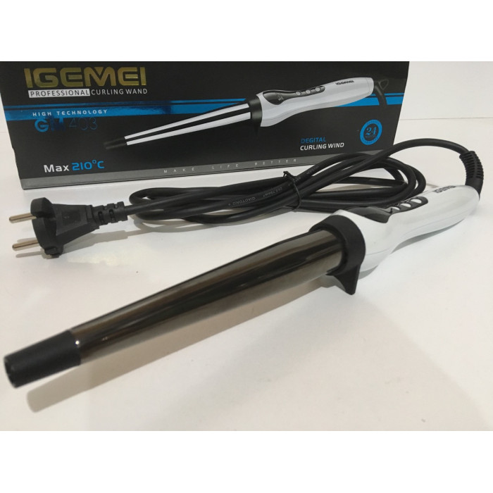 Конусна плойка для локонів Gemei GM-403 (40 шт./ясть)