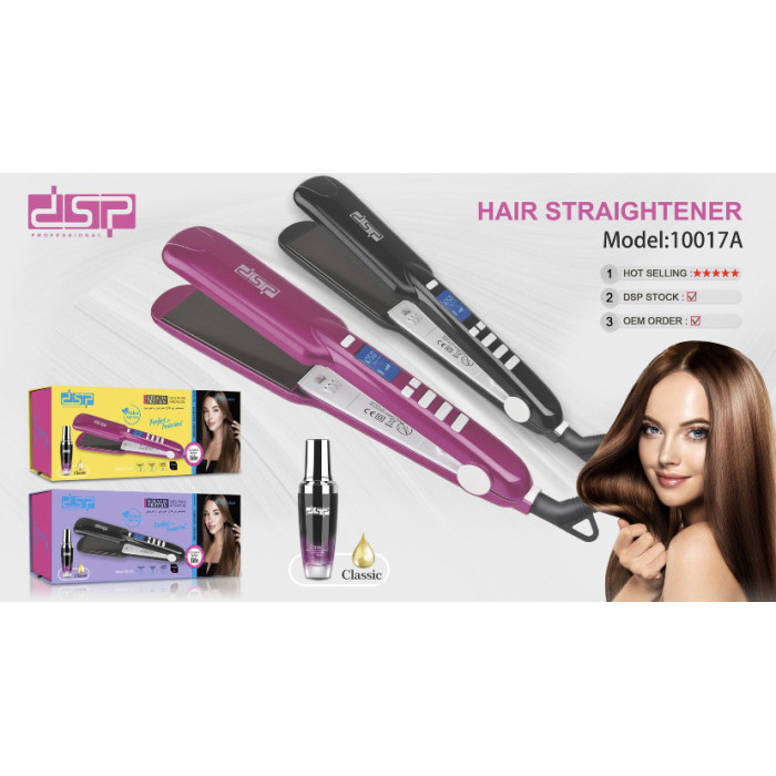 Плойка Випрямляч Для Волос DSP D 10017 (12 шт./ясть)