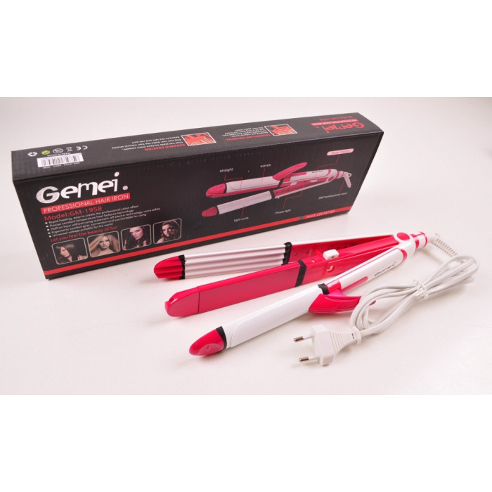 Плойка гофре 3V1 Gemei GM-1958 (40 шт./ясть)