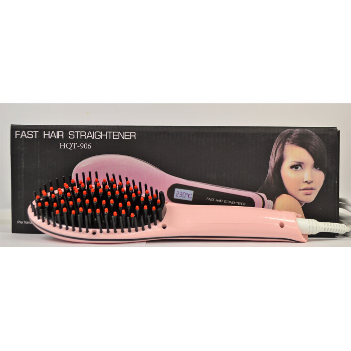 Гребінець-випрямляч для волосся Fast Hair Straightener HQT-906/ 5365 (50)