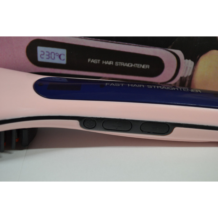 Гребінець-випрямляч для волосся Fast Hair Straightener HQT-906/ 5365 (50)