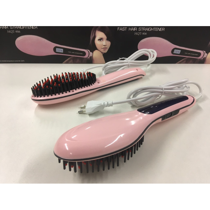 Гребінець-випрямляч для волосся Fast Hair Straightener HQT-906/ 5365 (50)