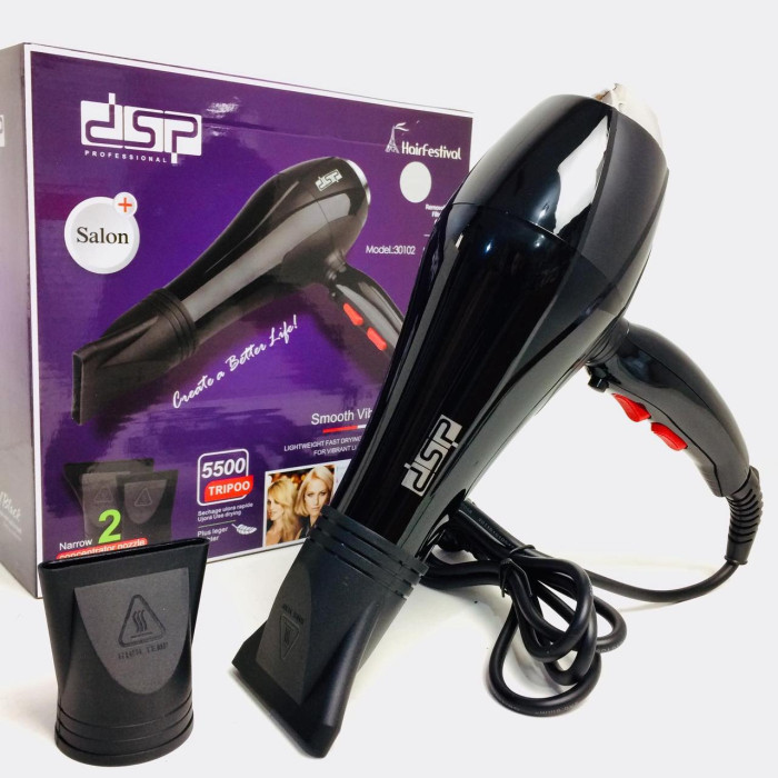 Фен для укладання волосся з насадками DSP 30102/30101 (12 шт./ясть)