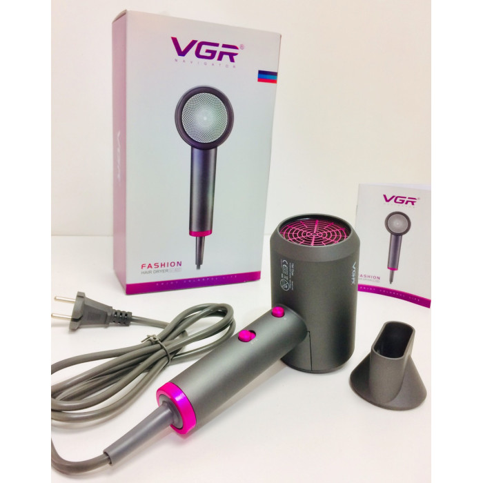 Фен для укладання волосся з насадками VGR V 400/ 7993 (24 шт./ясть)