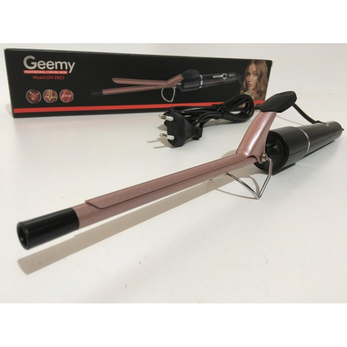 Плойка африканка щипці для завивання волосся Geemy GM 2825 африканські кучері (40 шт./ясть)