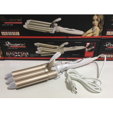 Потрійна плойка для волосся Gemei GM-1988 (40 шт./яск.)