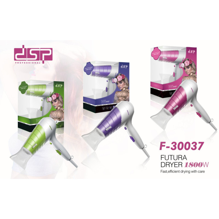 Фен для укладання волосся з насадками DSP 30037 (12 шт./ясть)