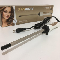 Плойка без затискача для волосся Pro Mozer, афрокудрі, 9 мм MZ-2218 (60 шт./ящи)