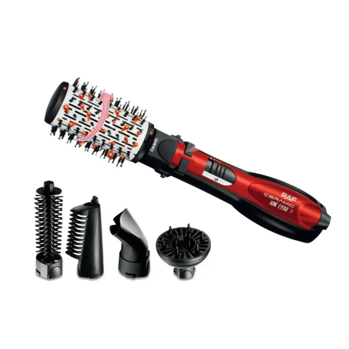 Фен-щітка для волосся Rotatitive Brush 5 в 1 1200 Вт RAF R416 6шт 7268 (6 шт./ясть)