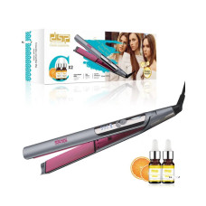 Випрямляч прасок щипці для волосся з керамічним покриттям 12х3.5 см DSP 45W DSP 10265 (12)