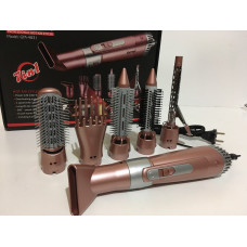 Фен для укладання волосся з насадками 7 В 1 GM-4831/ 5755 (12 шт./ясть)