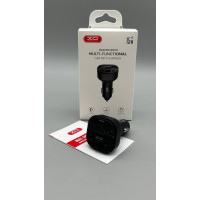 FM-модулятор XO. BCC18 Smart Bluetooth MP3 Car Charger Type-C 3A (210)