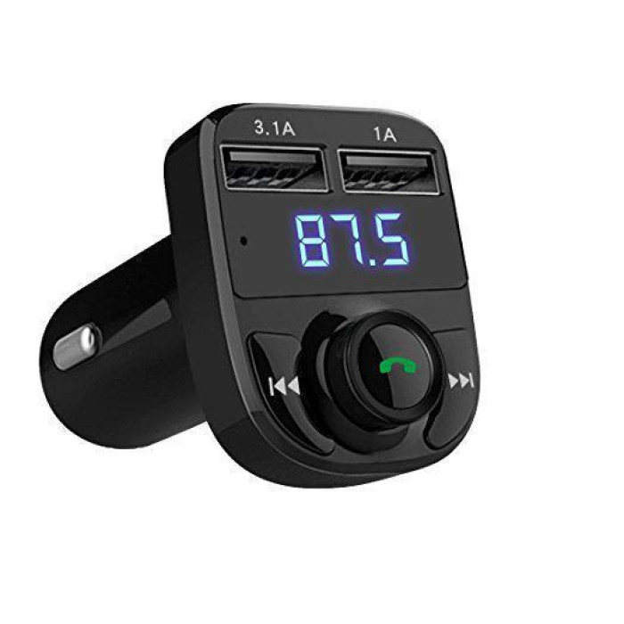 FM Модулятор з блютузом FM-X8 ART-4522 (100 шт./яск)