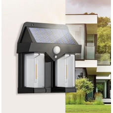 PL455 Вуличний ліхтар з сонячною панелю з датчиком руху (80)