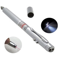 Брелок MOD ZK-21L ручка ліхтар + лазер