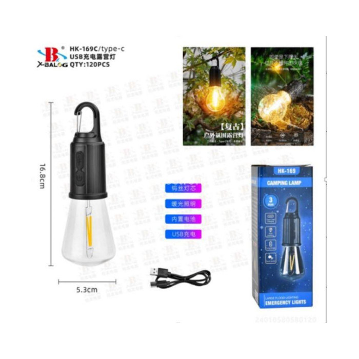 Лампочка з акумулятором BL HK 169C/9061 (120)