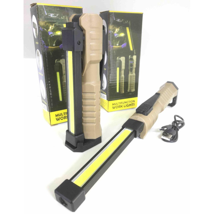 Ліхтар кемпінговий на магніті з червоним світлом + COB Multifaction Work Lights PL 380 + Powerbank (200)