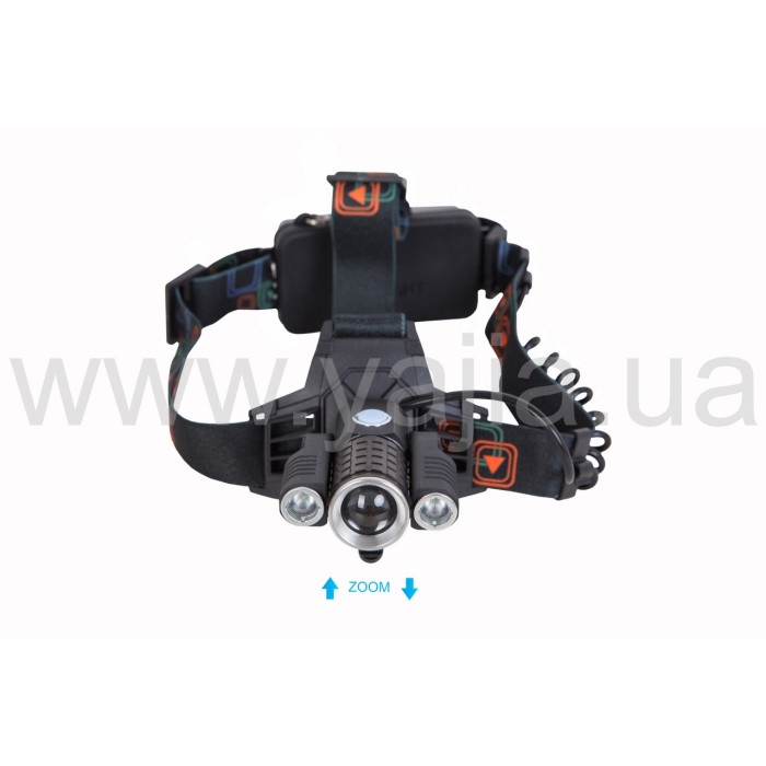 Налобний ліхтар Bailong Police MOD-327/ 602( 2 T5X1 T6X2/18650 / )