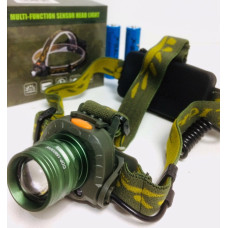 Налобний ліхтар з датчиком руху Bailong Police BL-602