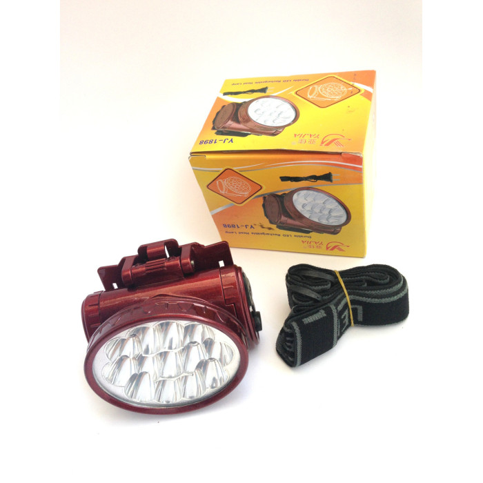 Налобний ліхтар на акумуляторі YJ-1898/13LED (120 шт./ясть)