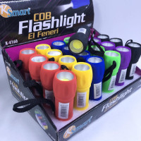 Ліхтар ручний світлодіодний K 4160, 3AAA x COB (240 шт./ясть)