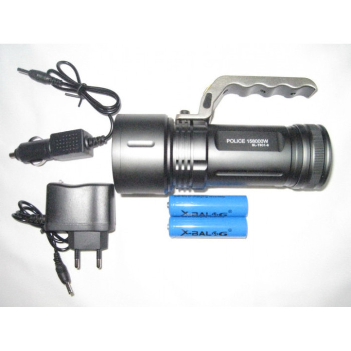 Ліхтар-прожектор Police BL-T 801-9-T6/690 /2x18650/T6/158000W (60)