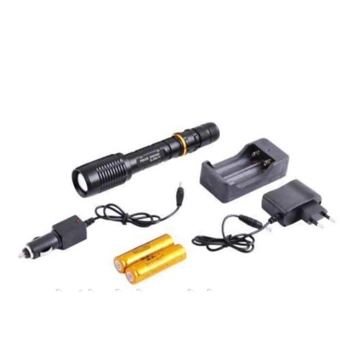 Ліхтарик Police BL-2804/ 2673 T6 CREE 60000W/18650x2 (80 шт./ясть)