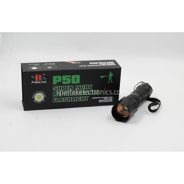Фонарик ручной BL 8900-P50/ 6810 1*18650 battery (120 шт/ящ)