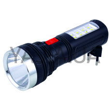 Фонарик YJ-227 /1*1WLED+8LED (120 шт/ящ)