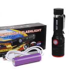 Ліхтар тактичний акумуляторний світлодіодний Bailong WD 207 T6 (200шт/яский)