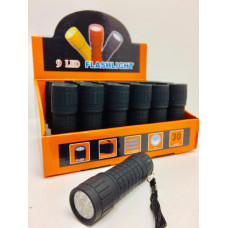 Ліхтар ручний прогумований на батарейках 3AAA x 9 LED BL 512/ 903 (240 шт./ясть)
