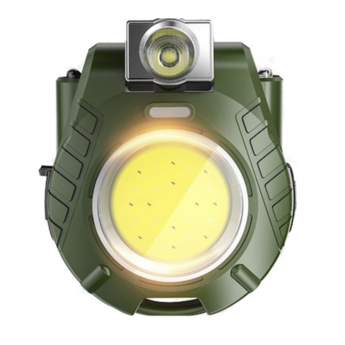 Акумуляторний ліхтар карабін з червоним і білим світлом RB 440/ 5145 (600mAh, магніт, брелок) (240)