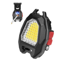 Акумуляторний ліхтар карабін з червоним і білим світлом RB 441/ 5144 (600mAh, магніт, брелок) (240)