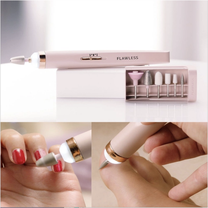 Фрезер для манікюру та педикюру Flawless Salon Nails (200 штящ)