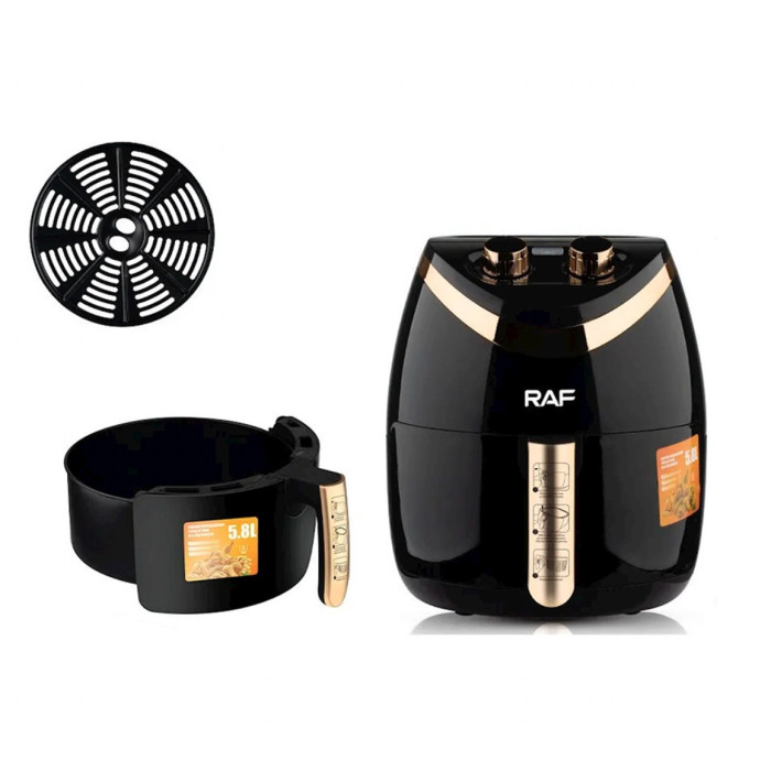 Аерофритюрниця RAF R 5232 5.8L (2 шт.)