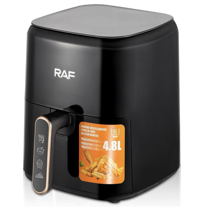 Фритюрниця 4,8L RAF 5362B BLACK (1)
