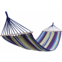 Тканинний гамак Amazonas 120 х 200 см, з планкою, різнобарвна, бавовна, чохол ART6018 (30)