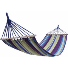 Тканинний гамак Amazonas 120 х 200 см, з планкою, різнобарвна, бавовна, чохол ART6018 (30)