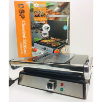 Електричний гриль DSP з регулюванням температури 1800 Ватів Притискний гриль KB-1048 (4 шт./яск.)