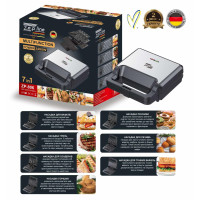 Вафельниця Сендвічниця Гриль 7в 1 Zepline ZP-806 (6)