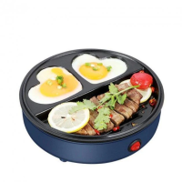 Гриль-сковорода електричний HAEGER HG 501 20 см 600 W (10)