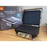 Гриль Haeger FAR 2684 з регулятором температури та таймером 2000вт (4 шт./ясть)